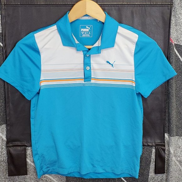 BOYS PUMA GOLF SHIRT. size S or 7-8 year - Picture 1 of 5